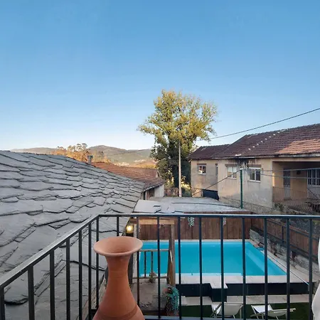 Nyaraló Casas Da Chica Com Piscina, Arouca Espiunca