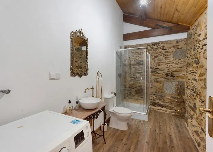 펜션 Casas Da Chica Com Piscina, Arouca Espiunca