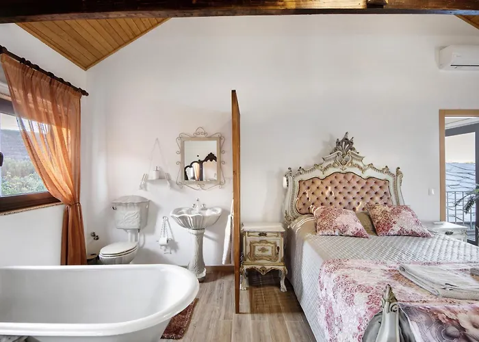 펜션 Casas Da Chica Com Piscina, Arouca Espiunca